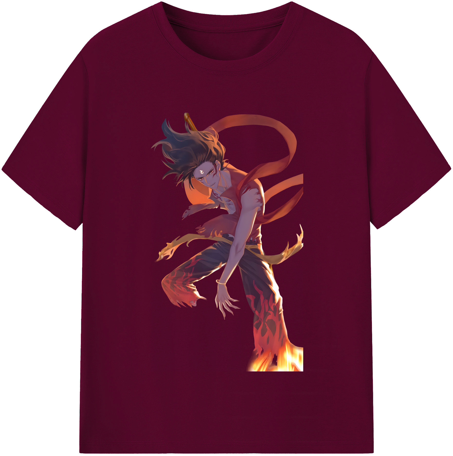 （画像用） Ne Zha 2 ナタ 魔童の大暴れ レディースカジュアルプリントTシャツ（綿100％）